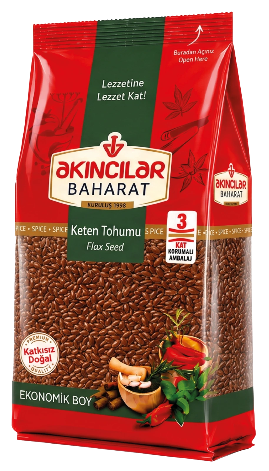 Akıncılar Baharat Keten Tohumu