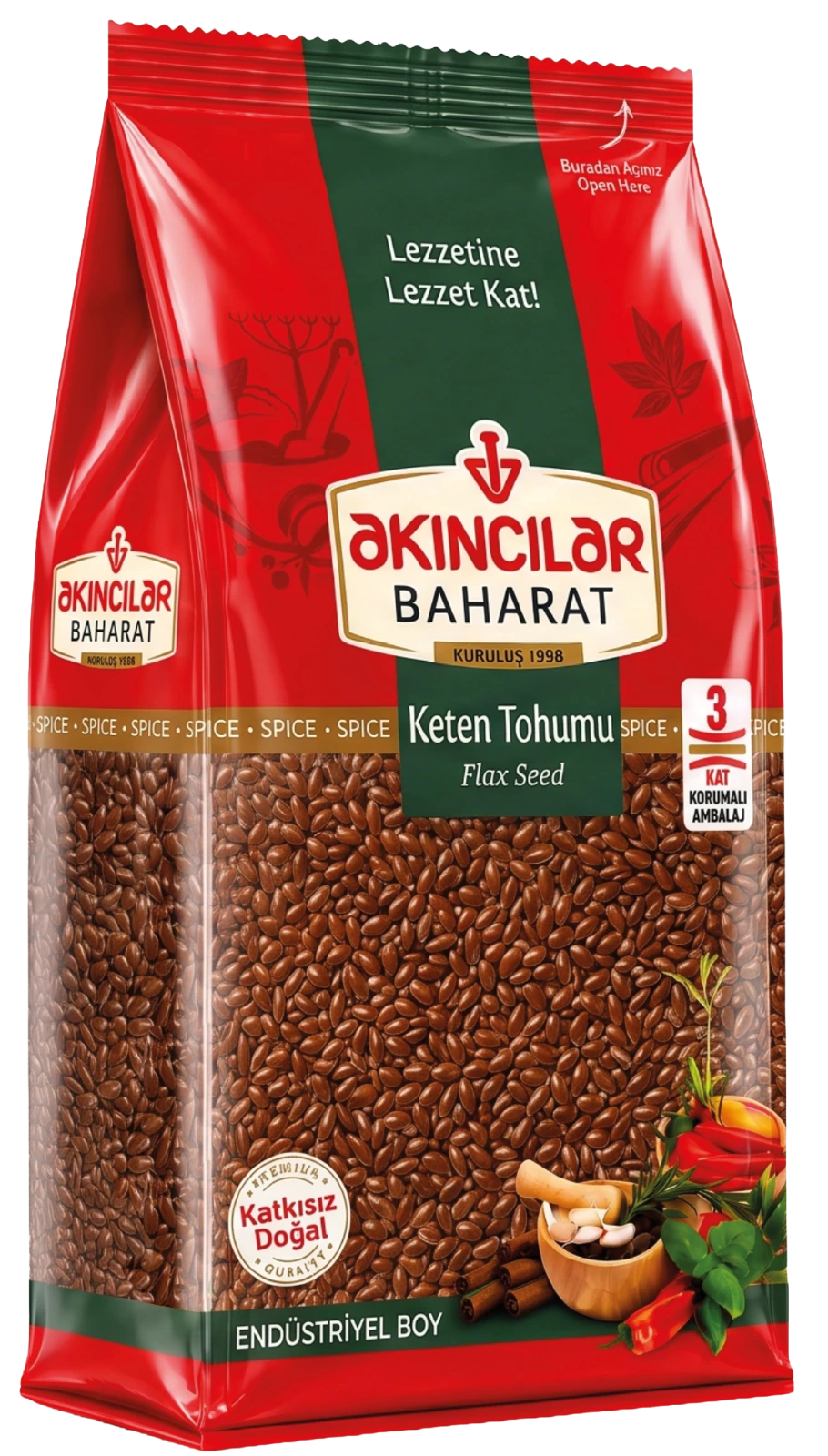 Akıncılar Baharat Keten Tohumu