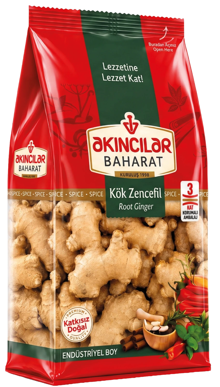 Akıncılar Baharat Kök Zencefil