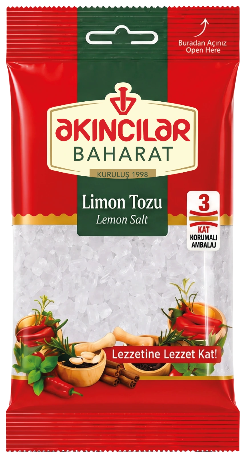 Akıncılar Baharat Limon Tuzu